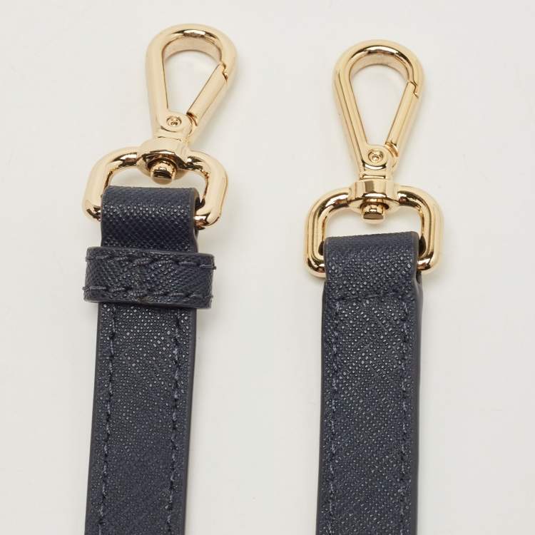 Pre Owned Michael Kors Navy Blue Saffiano Leather Medium Selma Tote