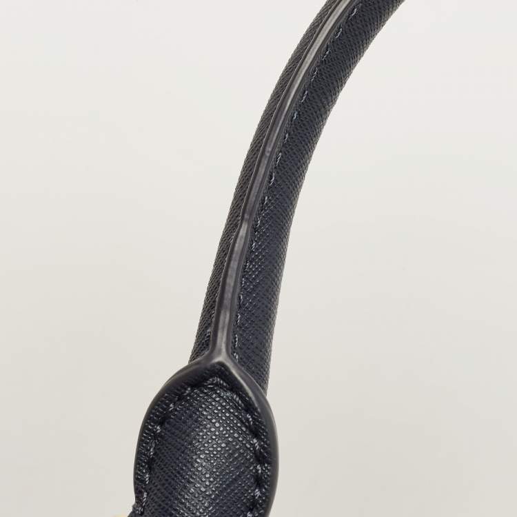 Pre Owned Michael Kors Navy Blue Saffiano Leather Medium Selma Tote