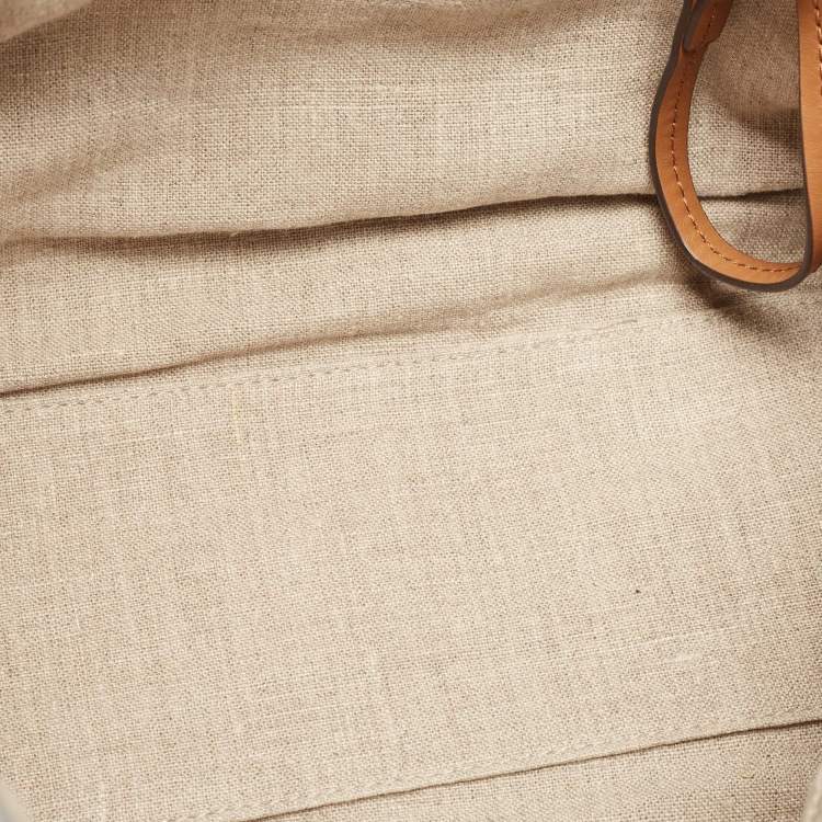 Pre Owned Michael Kors Blue Canvas Isla Tote