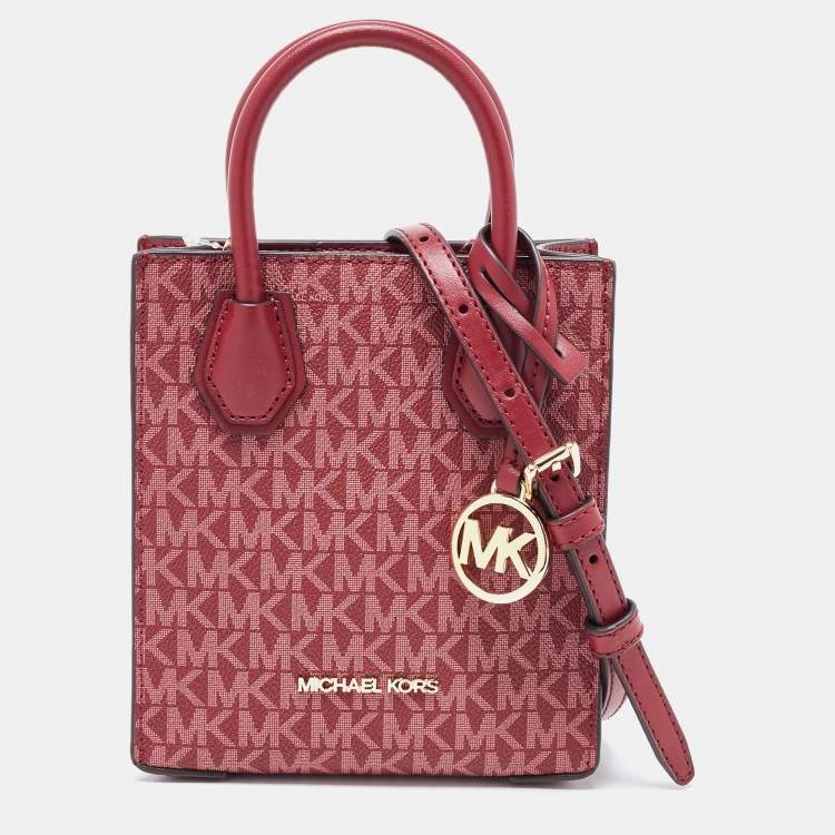 Michael kors hot sale oxblood tote