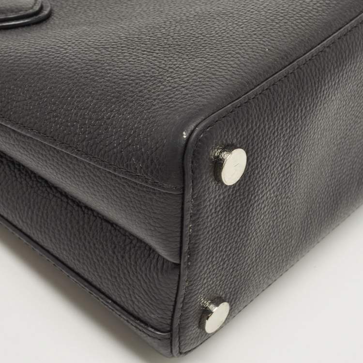 Pre Owned Michael Kors Black Leather Adele Tote