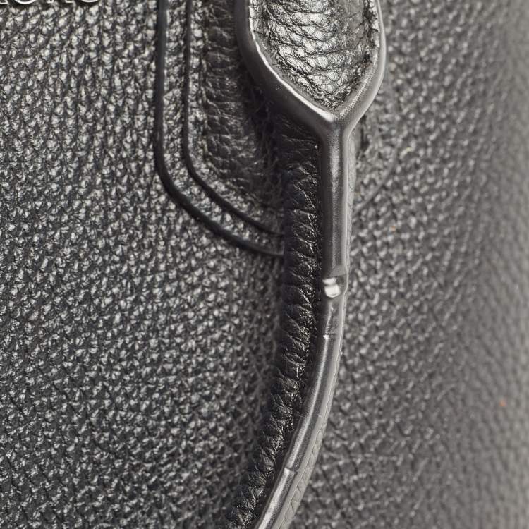Pre Owned Michael Kors Black Leather Adele Tote