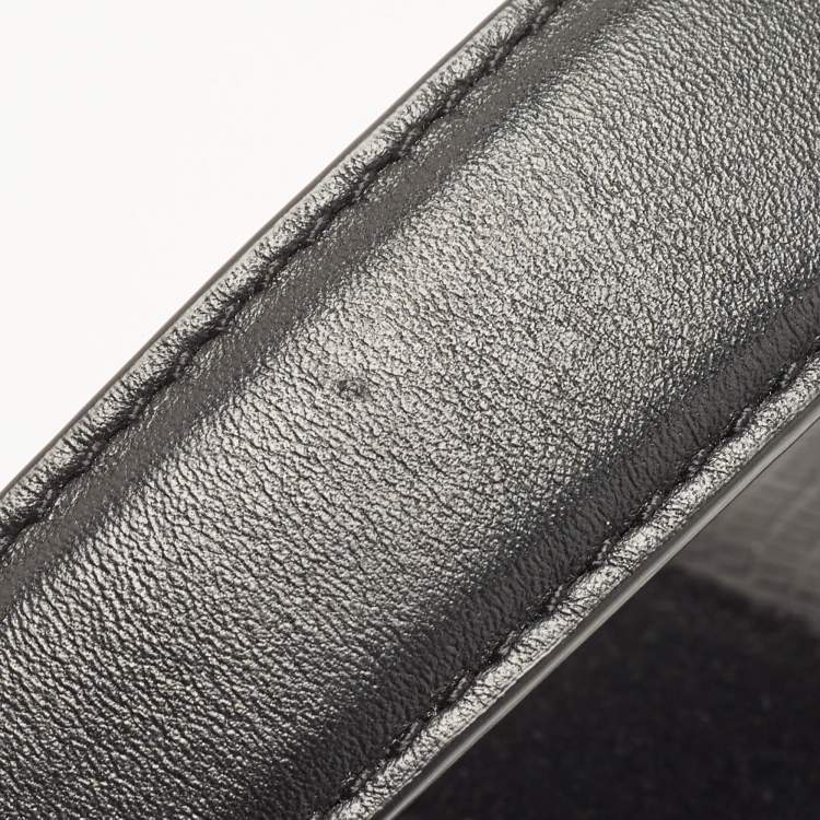 Pre Owned Michael Kors Black Suede And Leather Whitney Top Handle Bag