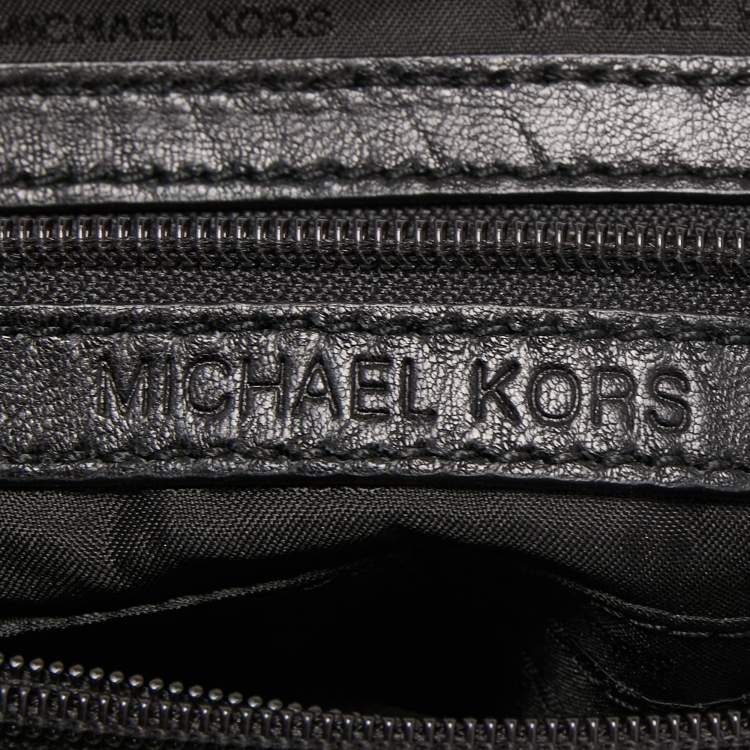 Pre Owned Michael Kors Black Quilted Leather Large Sloan Chain Shoulder Bag