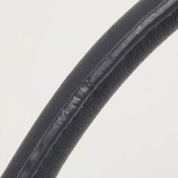 Pre Owned Michael Kors Blue Signature Coated Canvas and Leather Medium Carine Satchel