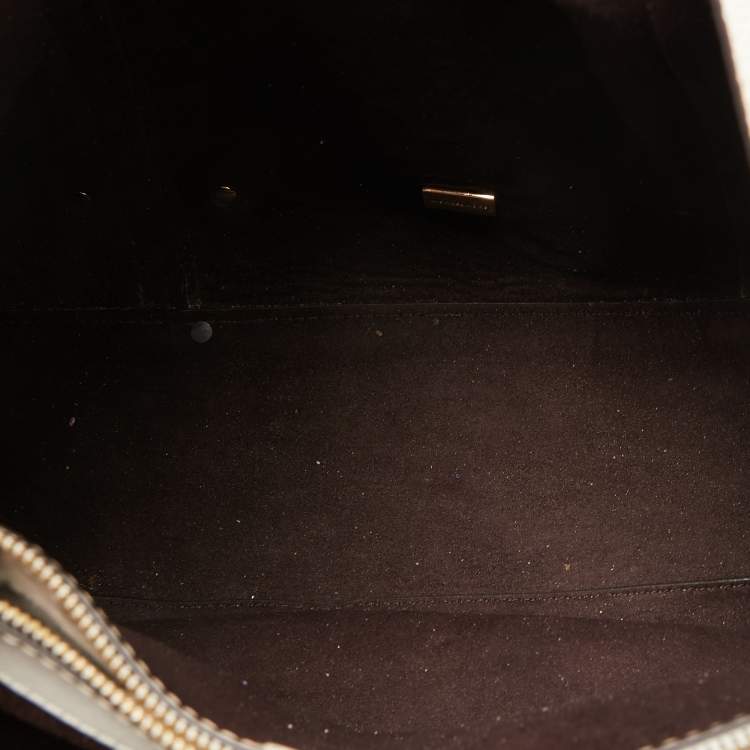 Pre Owned Michael Kors Off White Leather Travel Tote