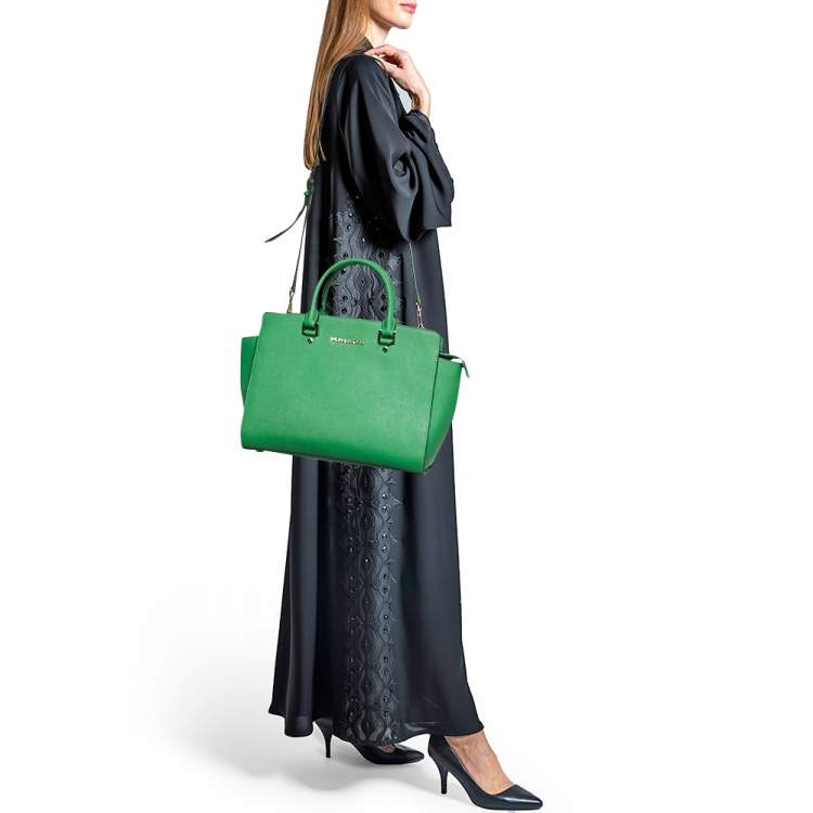 Michael kors cheap green tote