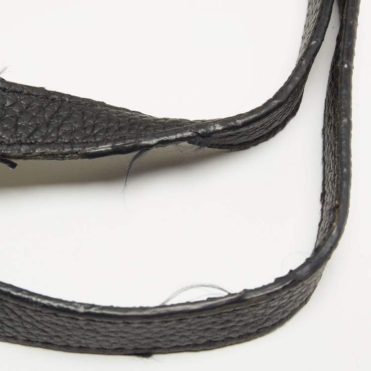 Pre Owned MICHAEL Michael Kors Black Soft Leather Fulton Hobo