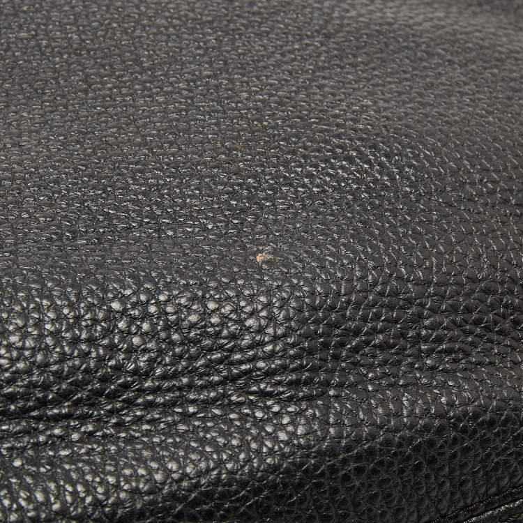 Pre Owned MICHAEL Michael Kors Black Soft Leather Fulton Hobo