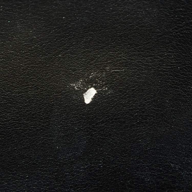 Pre Owned Michael Kors Black Grained Leather Large Mercer Tote