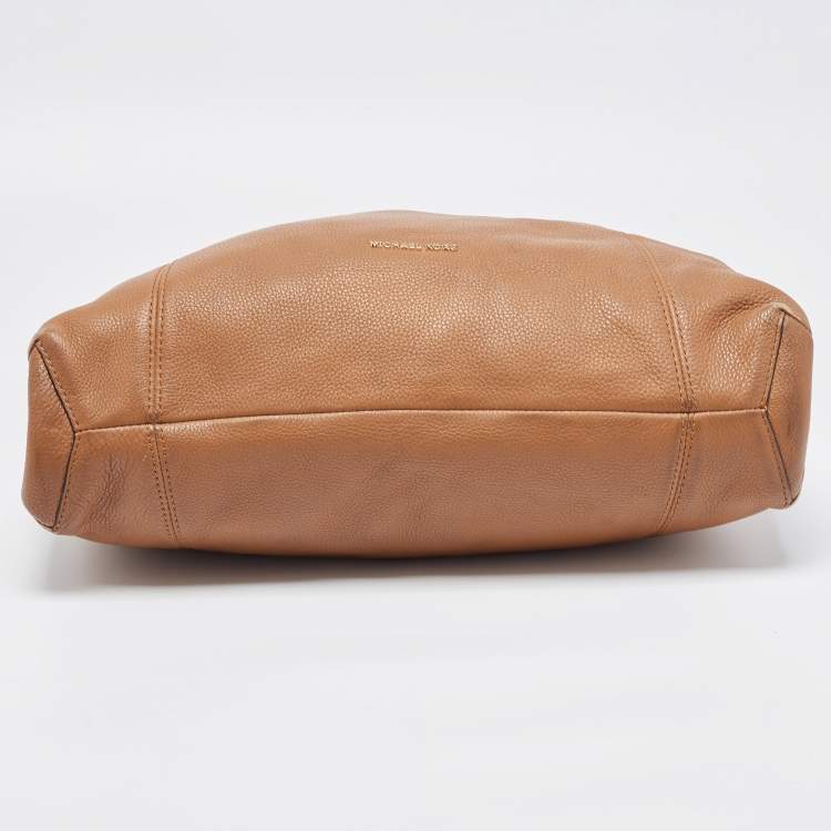 Pre Owned Michael Kors Brown Leather Sienna Hobo