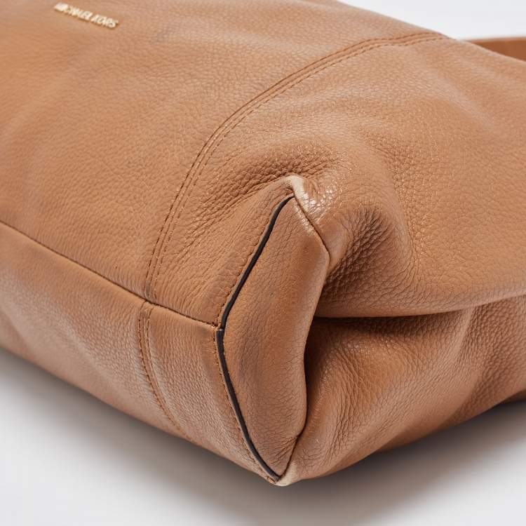 Pre Owned Michael Kors Brown Leather Sienna Hobo