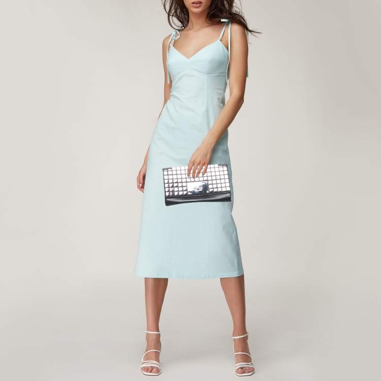 Michael kors cheap tile blue dress