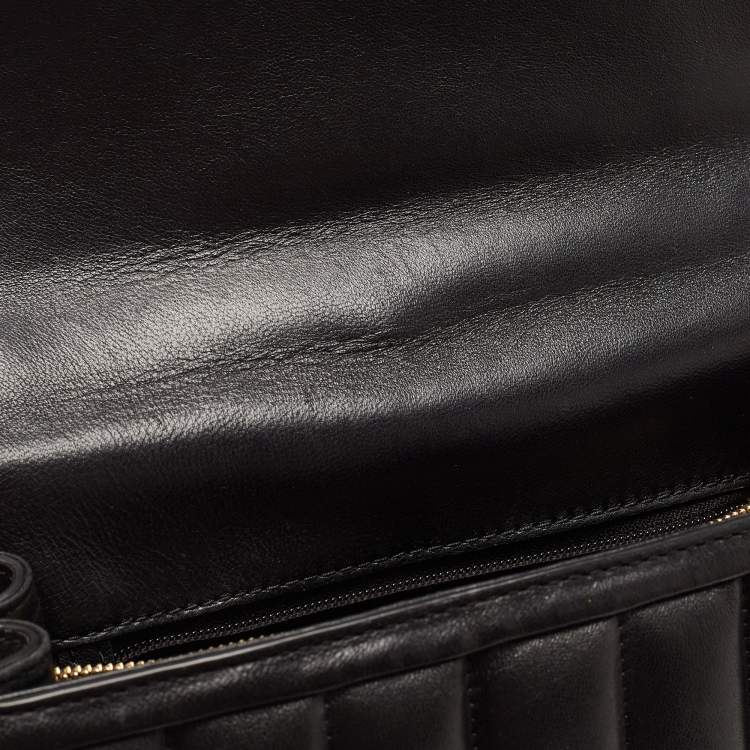 Pre Owned Michael Kors Black Quilted Leather Whitney Shoulder Bag