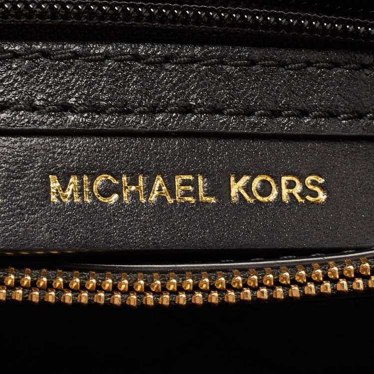 Pre Owned Michael Kors Black Quilted Leather Whitney Shoulder Bag