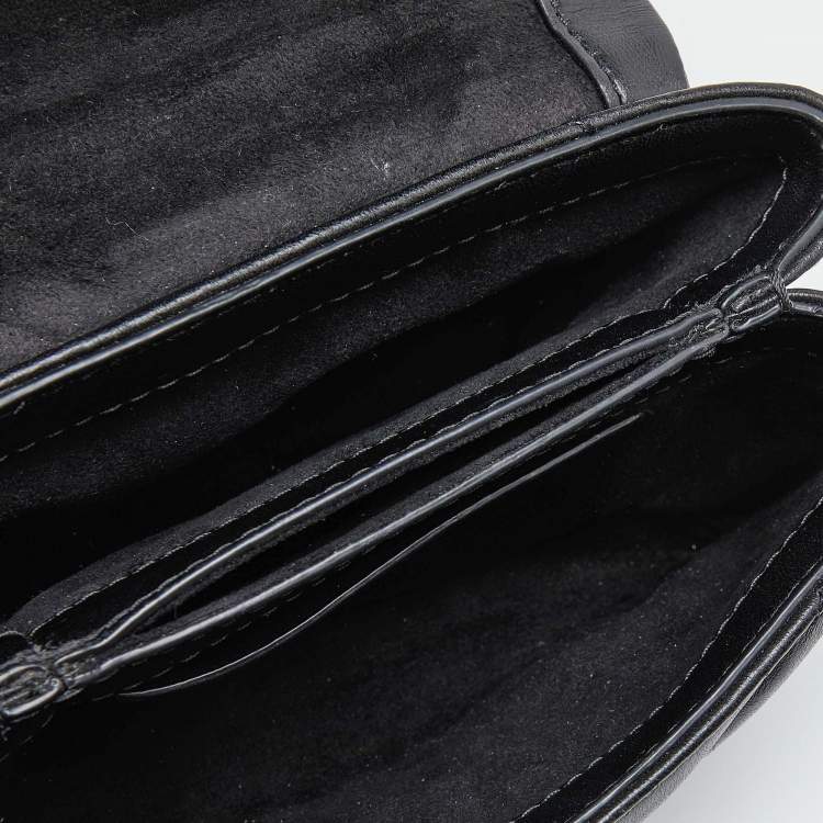 Pre Owned Michael Kors Black Quilted Leather Small Cece Shoulder Bag