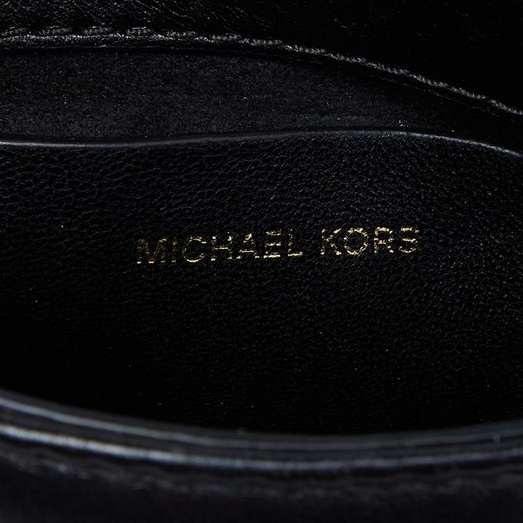 Pre Owned Michael Kors Black Quilted Leather Small Cece Shoulder Bag