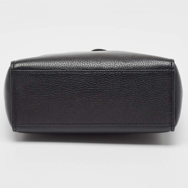 Pre Owned Michael Kors Black Leather Sinclair Tote