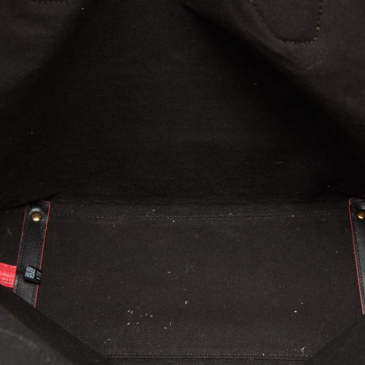 Pre Owned Michael Kors Multicolour Canvas and Leather Shopper Tote