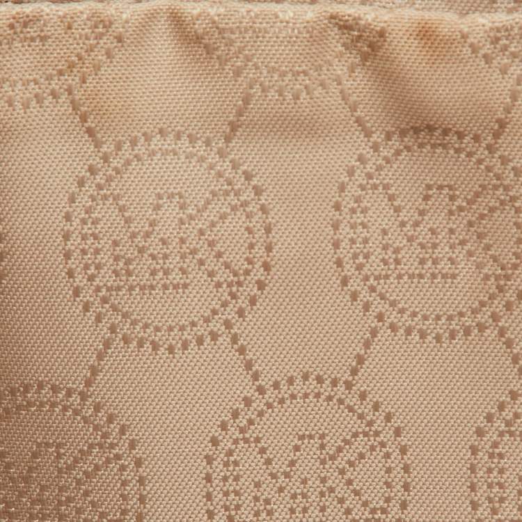 Pre Owned Michael Kors Pink Leather Jet Set Crossbody Bag