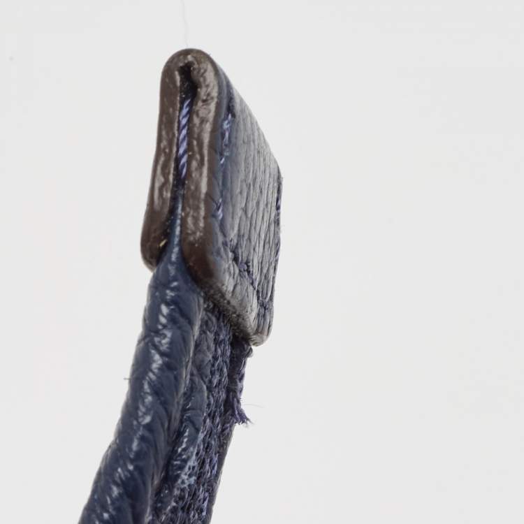 مملوكة مسبقًا Michael Kors Blue Leather Tassel Crossbody Bag