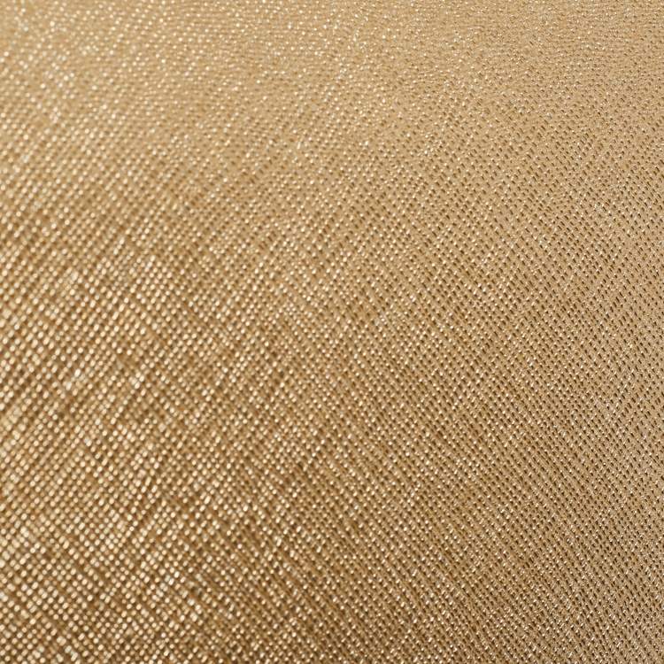 مملوكة مسبقًا Michael Kors Gold Leather Studded Camera Crossbody Bag