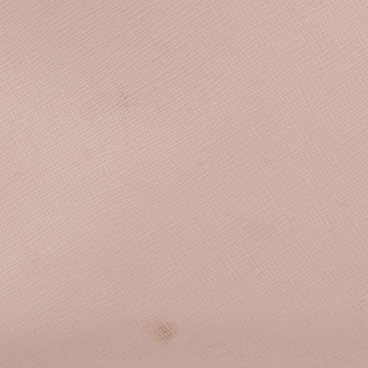 Pre Owned Michael Kors Pink Leather Emmy Crossbody Bag
