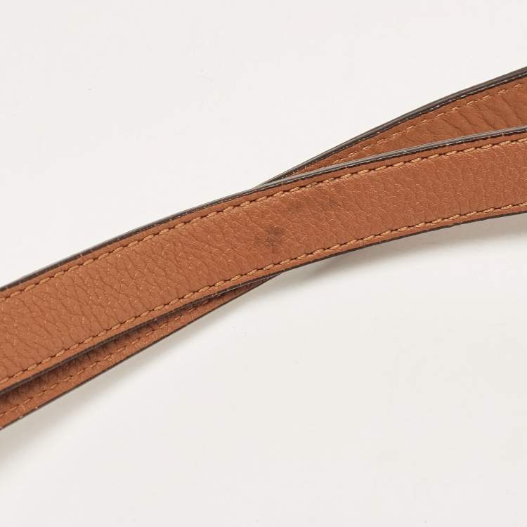 Pre Owned Michael Kors Brown Leather Bedford Satchel