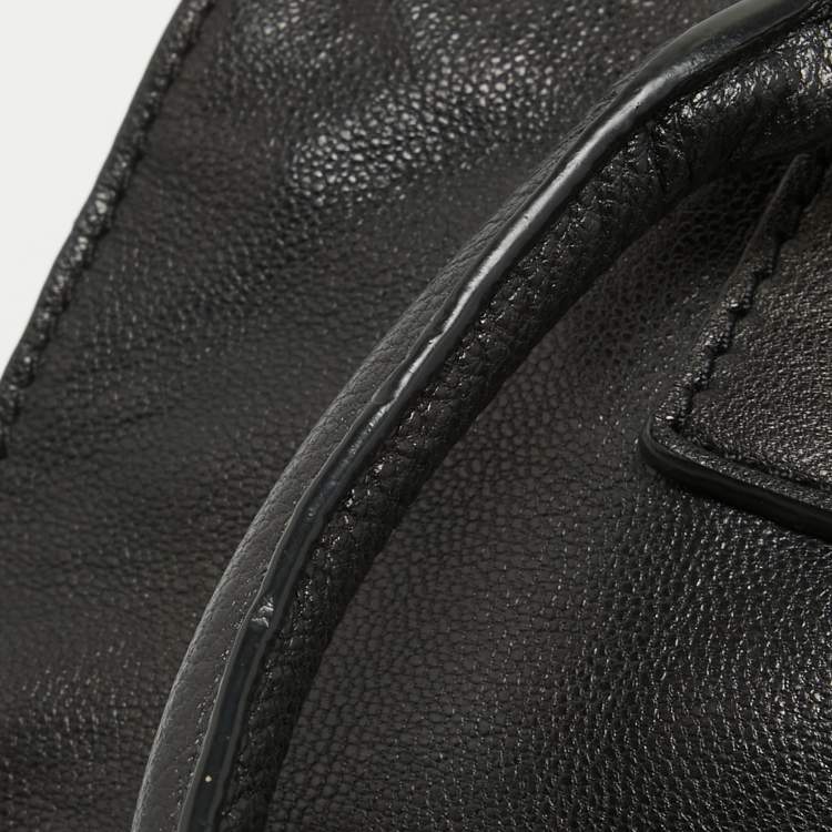 Pre Owned MICHAEL Michael Kors Black Saffiano Leather Hamilton East West Tote