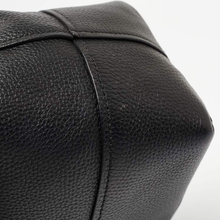 Pre Owned Michael Kors Black Leather Amy Hobo