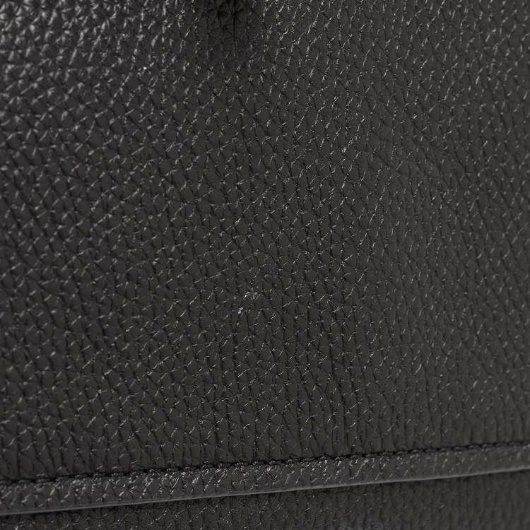 Pre Owned Michael Kors Black Leather Amy Hobo