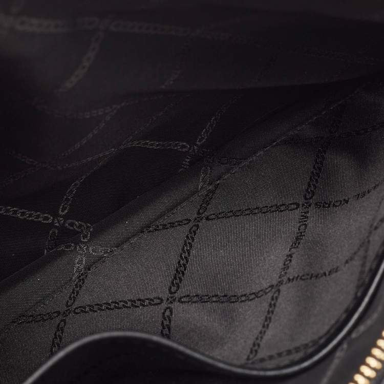 Pre Owned Michael Kors Black Quilted Leather Susan Chain Bag