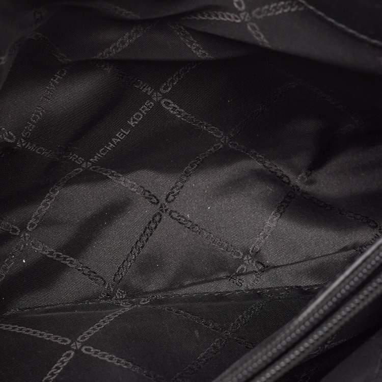 Pre Owned Michael Kors Black Quilted Leather Susan Chain Bag