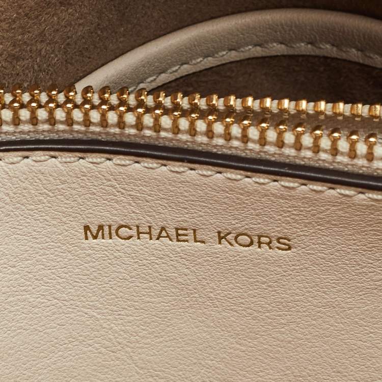 Pre Owned Michael Kors Multicolor Python Embossed and Lizard Embossed Leather Cece Flap Shoulder Bag