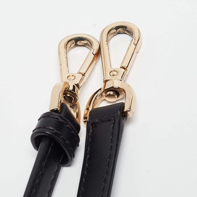 Pre Owned Michael Kors Black Leather Small Emilia Tote