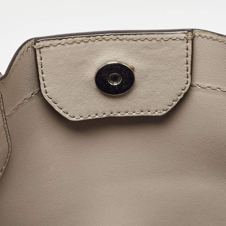 مملوكة مسبقًا Michael Kors Grey Leather Eden Tote