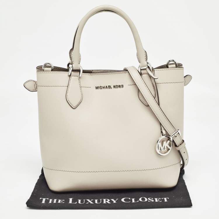 مملوكة مسبقًا Michael Kors Grey Leather Eden Tote