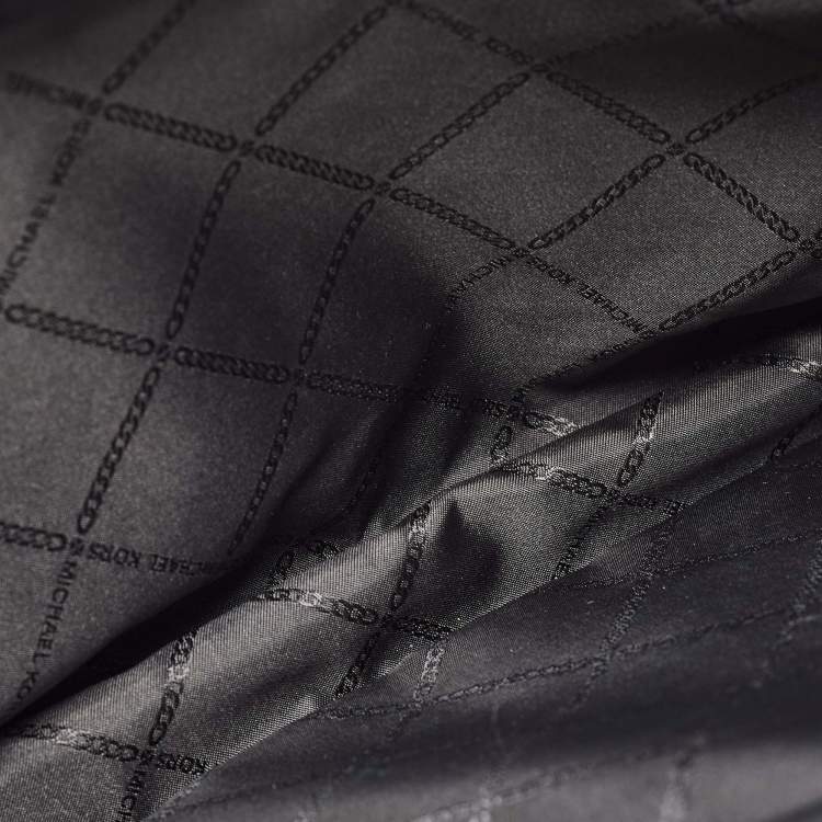 Pre Owned Michael Kors Black Nylon Large Sullivan Tote