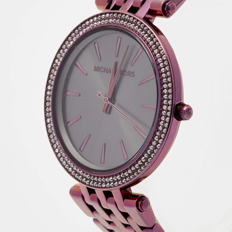 Michael Kors Women's Black Dial Stainless Steel Band Watch - MK3554 :  Amazon.co.uk: Fashion