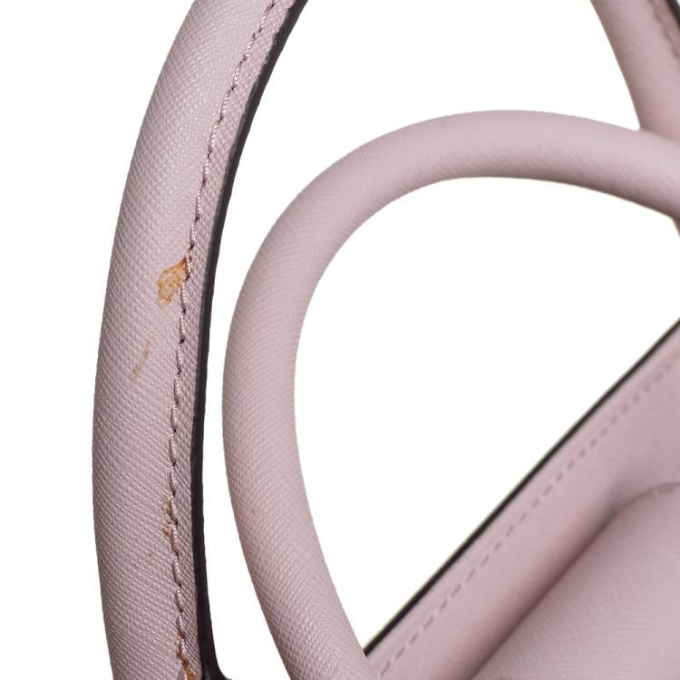 Pre Owned MICHAEL Michael Kors Pink Leather Medium Hailee Satchel