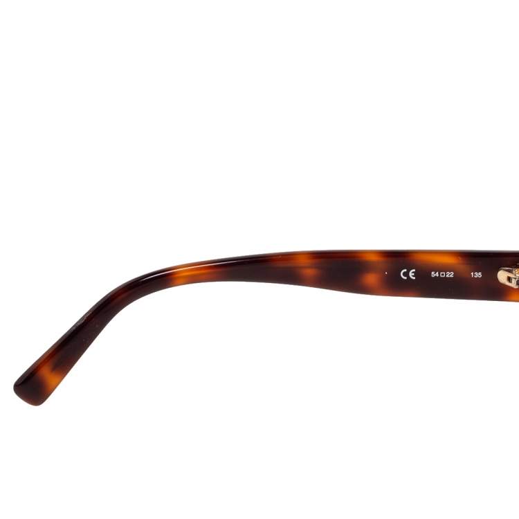 Pre Owned MICHAEL Michael Kors Brown Havana Marisa Aviator Gradient Sunglasses