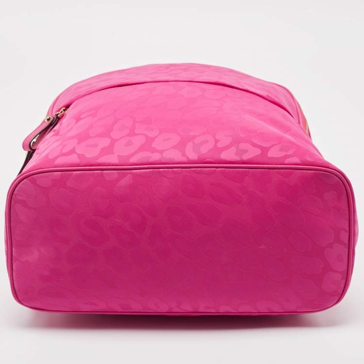 Pre Owned MICHAEL Michael Kors Fuchsia Nylon Backpack