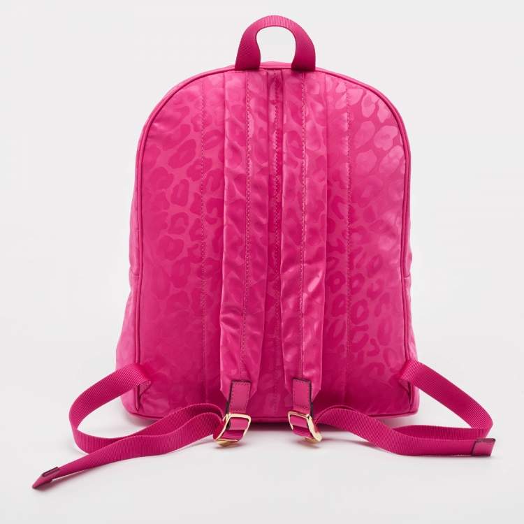 Pre Owned MICHAEL Michael Kors Fuchsia Nylon Backpack
