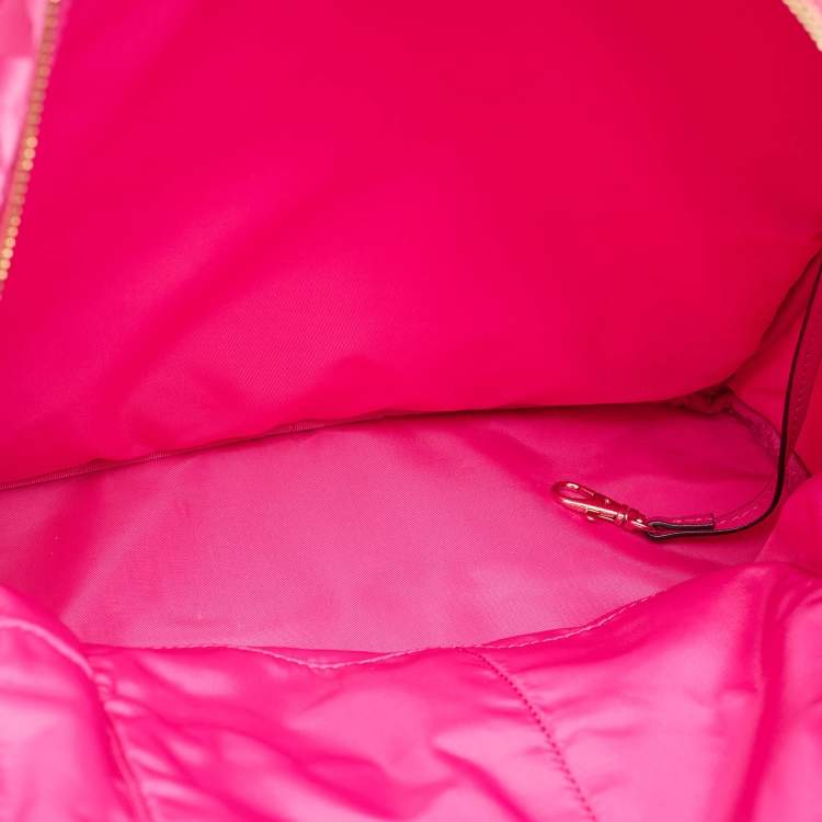 Pre Owned MICHAEL Michael Kors Fuchsia Nylon Backpack