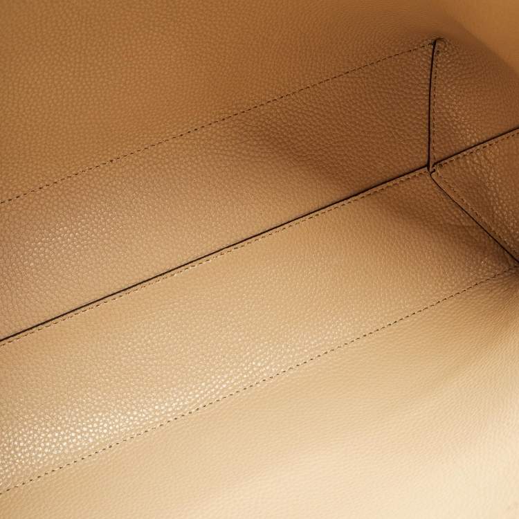 Pre Owned MICHAEL Michael Kors Green Leather XL East West Eliza Tote
