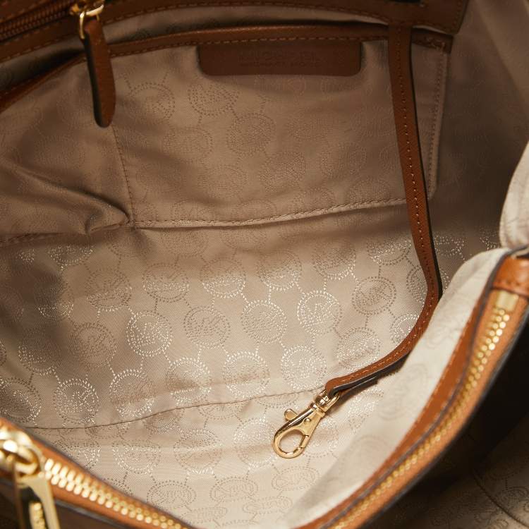 Pre Owned MICHAEL Michael Kors Brown Leather Cynthia Tote