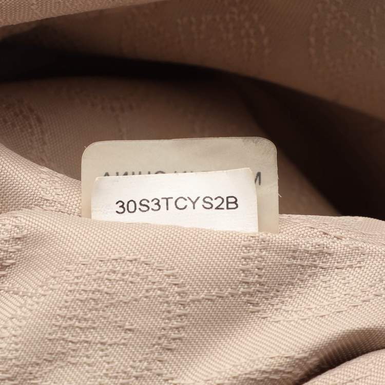 Pre Owned MICHAEL Michael Kors Brown Signature Coated Canvas Medium Cynthia Tote