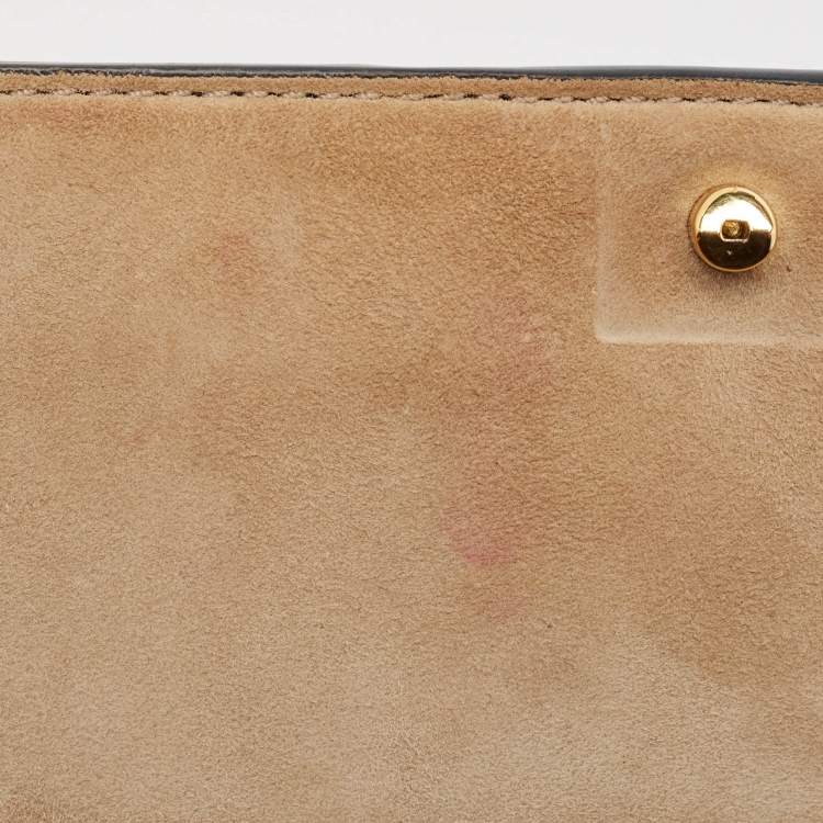 Pre Owned MICHAEL Michael Kors Quilted Black Leather Flap Chain Clutch