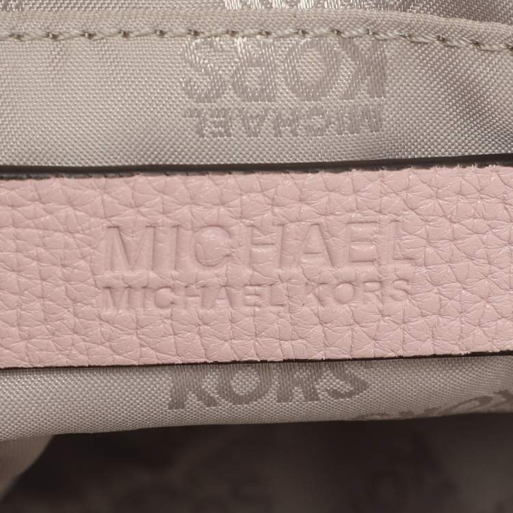 Pre Owned MICHAEL Michael Kors Pink Leather Jet Set Chain Satchel