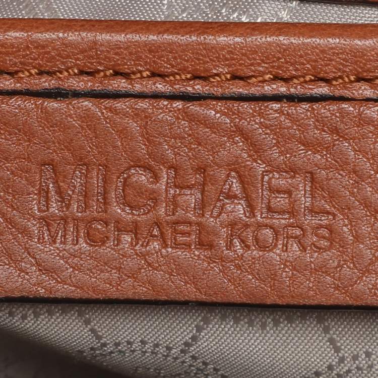 Pre Owned MICHAEL Michael Kors Brown Leather Sophie Satchel